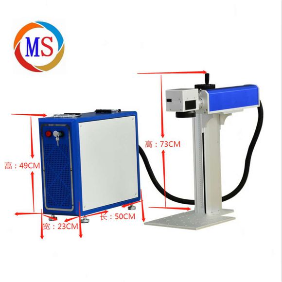 小型激光打标机实用范围和PVC材质打标机型选择