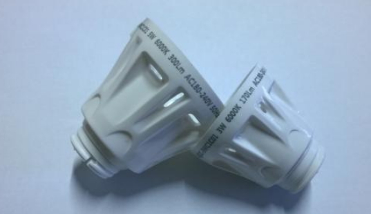LED灯具3D曲面激光打标机样品